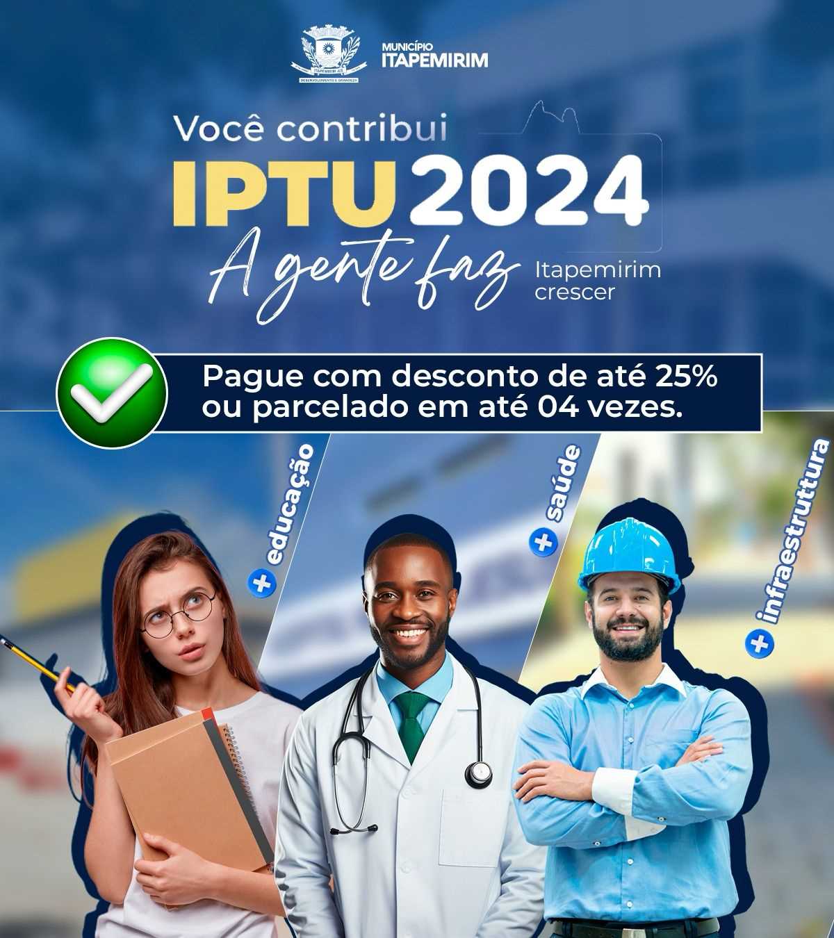 Prefeitura Municipal De Itapemirim Prefeitura Oferece Descontos De AtÉ 25 Para Pagamento Do 0852